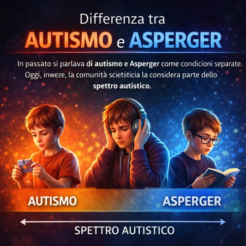 Differenza tra autismo Asperger e spettro autistico