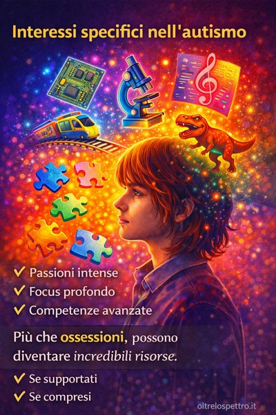 Gli interessi specifici nell'autismo