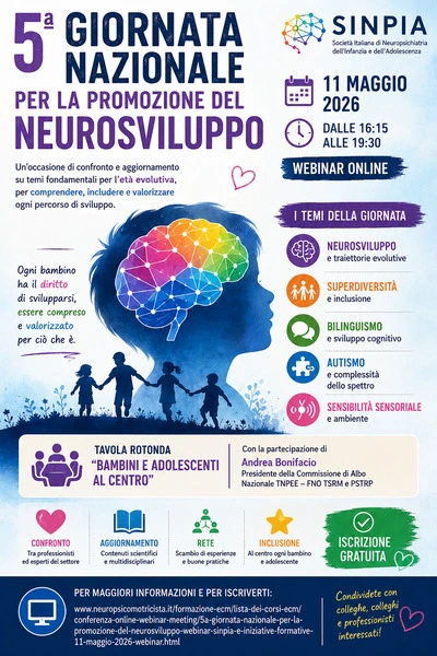 5ª Giornata Nazionale per la Promozione del Neurosviluppo