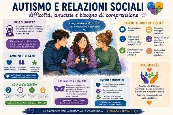 Autismo e relazioni sociali