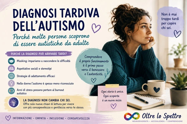 Diagnosi tardiva dell'autismo